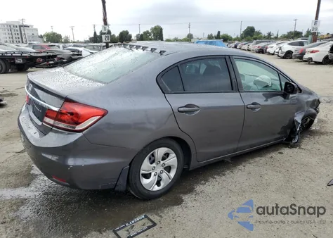 2015 Honda Civic Lx из США, поврежденный, VIN 2HGFB2F56FH565426